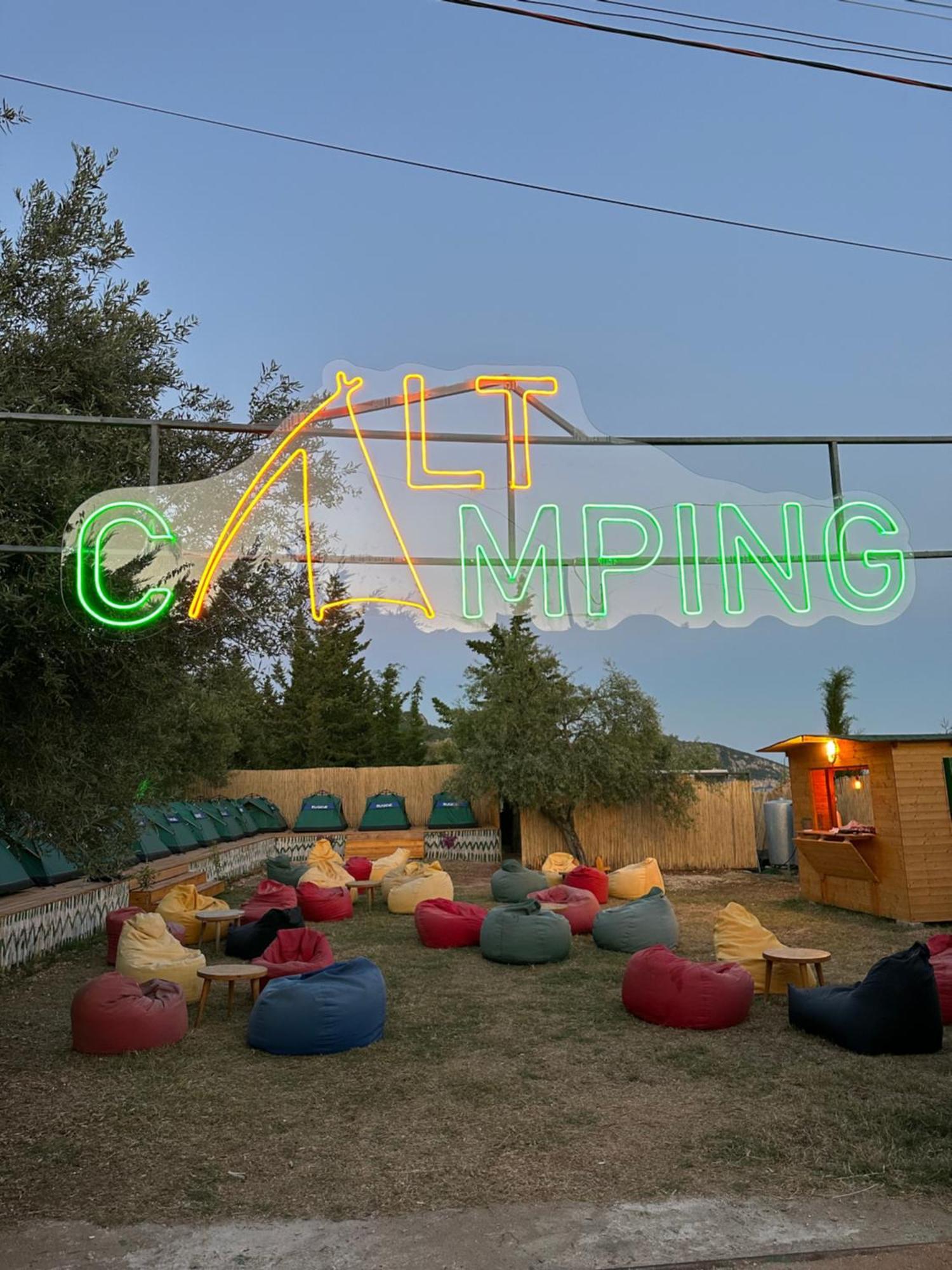 Hotel Alt Camping Dhërmi Exterior foto